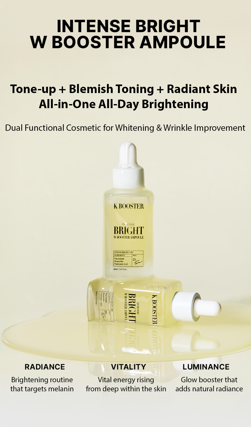 Intense Bright W Booster Ampoule Image 1